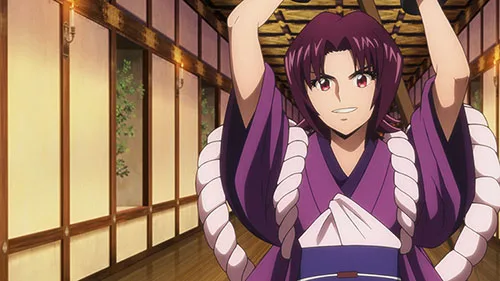 Kamatari Honjō in the 2023 Rurouni Kenshin anime