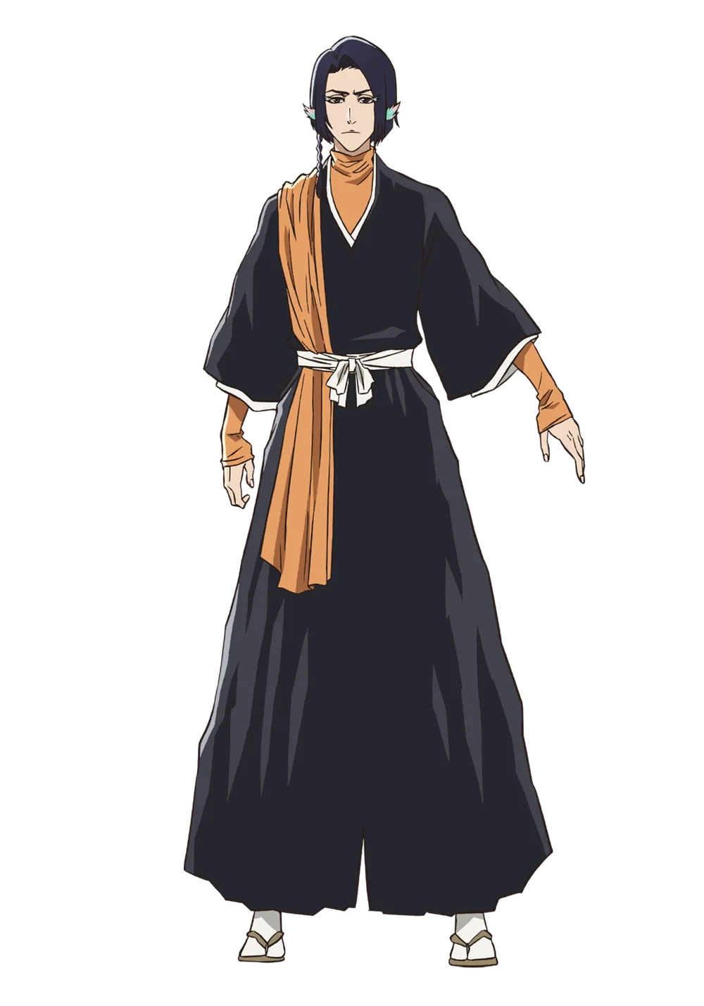 Yumichika Ayasegawa, official character art from Bleach